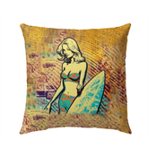 Surfing 1 20 Outdoor Pillow - Beyond T-shirts